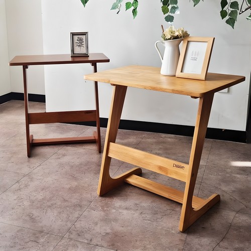 햄프 노트북 미니 간이 원목 소파 사이드테이블