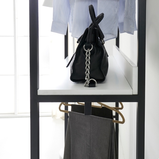 마홀앤 플랜트 행거형 2단서랍 멀바우 시스템 드레스룸 600_이미지