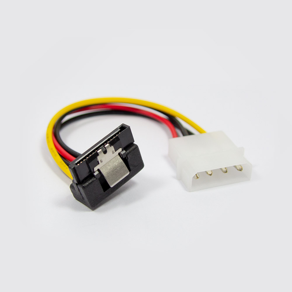 탑라인에이치디 IDE to SATA 전원 ㄱ자 연장 케이블 (HT-I14, 15cm)_이미지