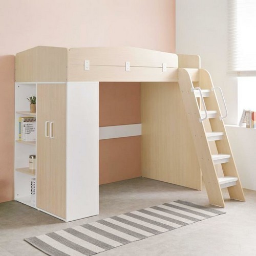 e스마트 스카이 성인 벙커침대 SS (매트별도)_이미지