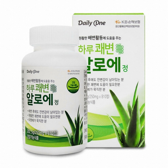 데일리원 하루쾌변 알로에 정 810정 (1개)_이미지