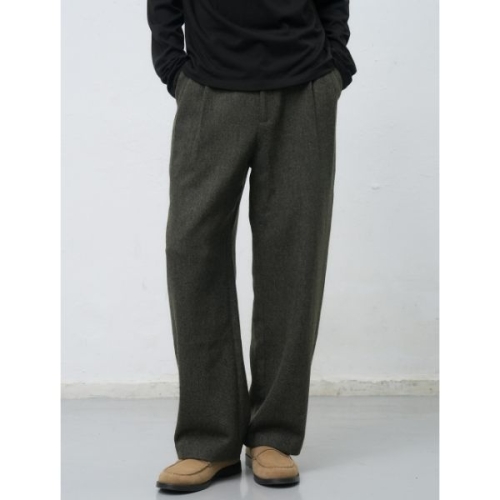 제너럴아이디어 MAN 울 클래식 투턱 슬랙스 KHAKI SBE4M11011 SBE4M11011KH 258400