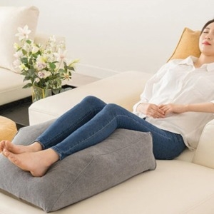 업브레인 인디 더편한 다리베개 기능성 등받이 쿠션 발베개