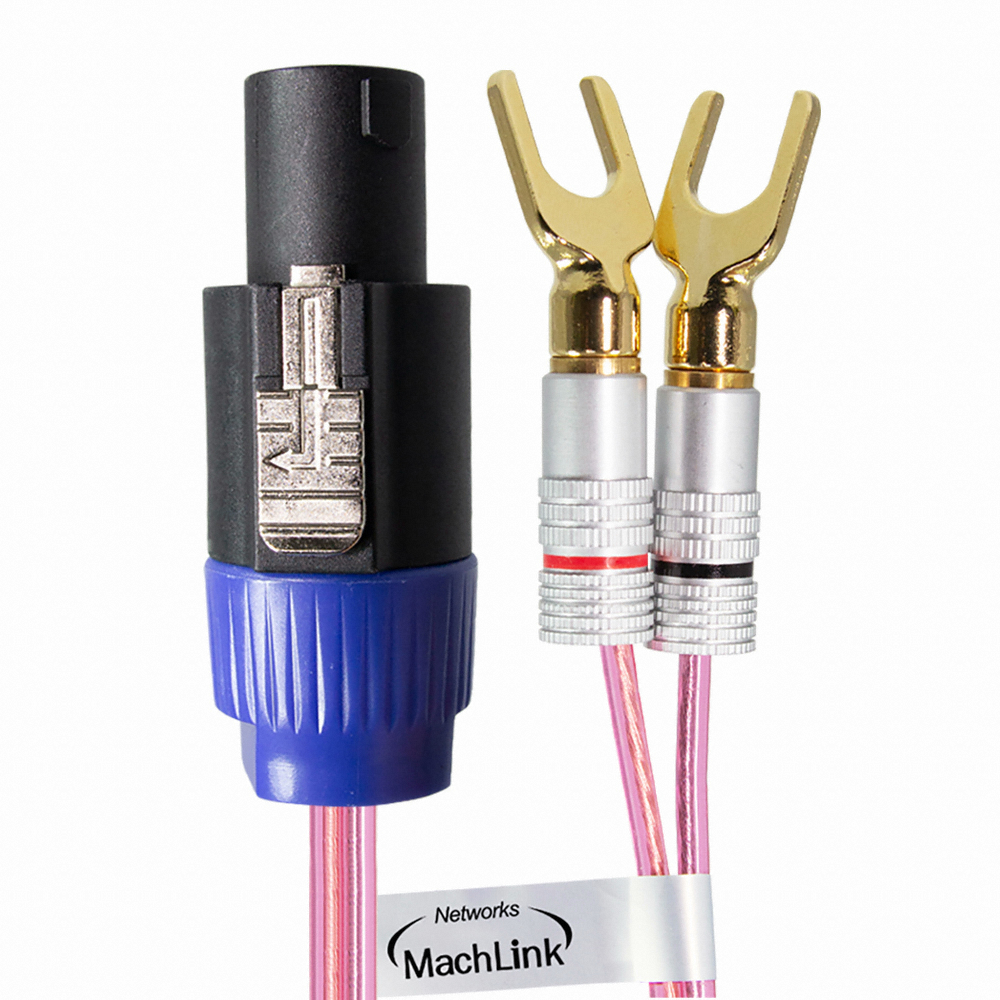 마하링크 국산 30C 콤보 스피콘 TO 말굽 케이블 (ML-C3SM15, 15M)_이미지