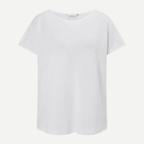 캐리스노트 캐리스 로고 티셔츠 화이트 CNEMTS003WH