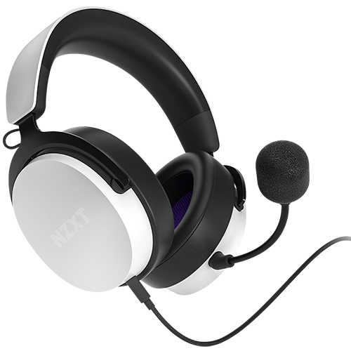 NZXT RELAY 유선 헤드셋 (화이트, 정품)