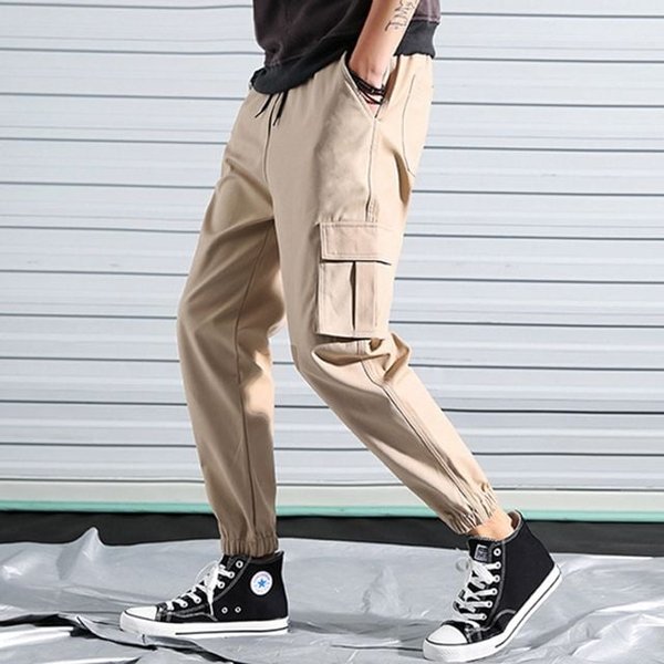 사계절 세련된 포켓 배기팬츠 WEED328