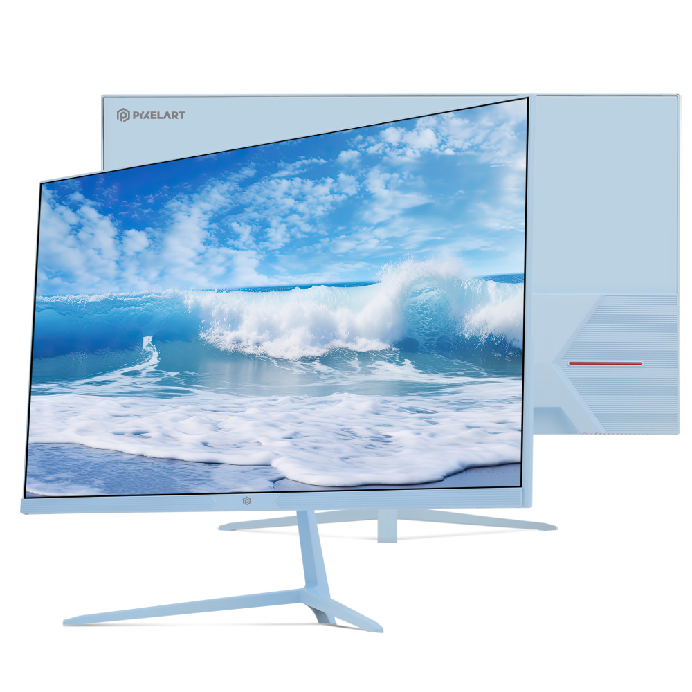 픽셀아트 Aurora PAC2499B 블루 IPS 아이케어 프리싱크 리얼 120_이미지