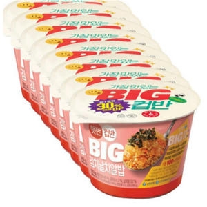 CJ제일제당 햇반 컵반 BIG 김치날치알밥 263g