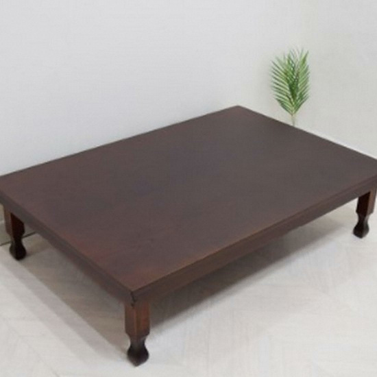 남원향림공예 커피캡 교자상+초록정원 커버 (120x80cm)_이미지