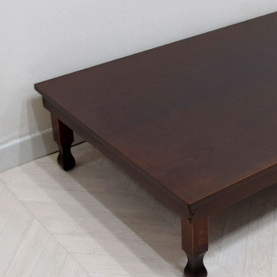 남원향림공예 커피캡 교자상+초록정원 커버 (120x80cm)_이미지