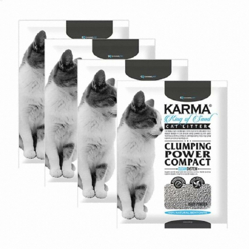  카르마 킹오브샌드 베이비파우더향 5L [4개]