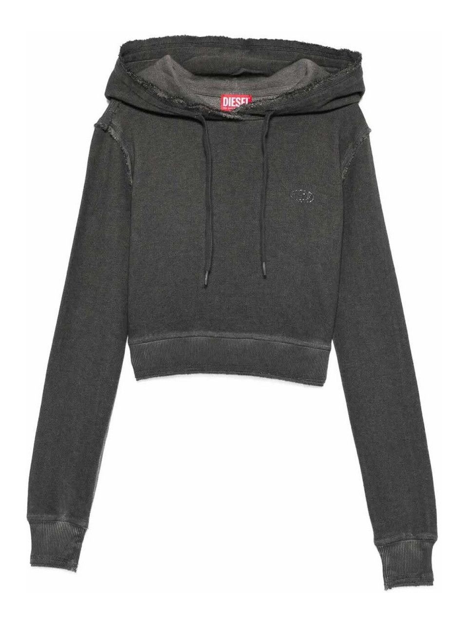  디젤 라프리마 여성 크루 넥 FSlimmyHoodS3 후드 스웨터 A209890DCCD9CBA Grey /8