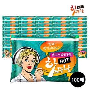 핫한날 흔드는 핫팩 100g [100개]