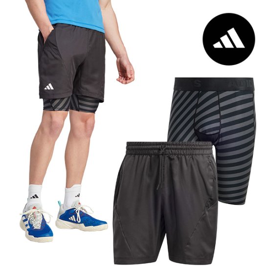 아디다스 기능성 테니스 쇼츠 레깅스 IB5493_이미지