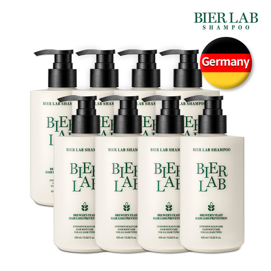 비어랩 독일 맥주효모 탈모샴푸 400ml (8개)_이미지