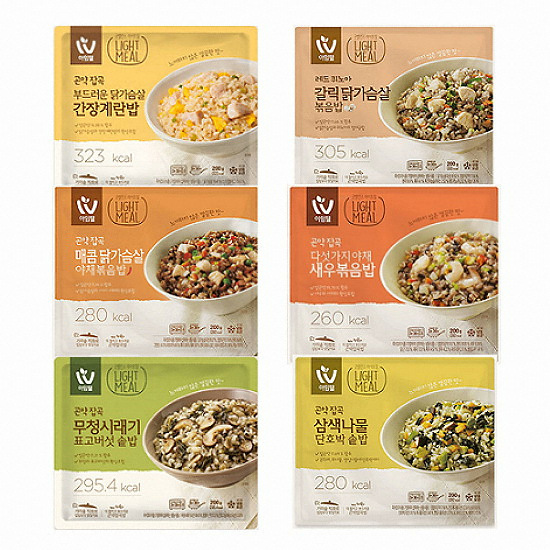 와이즈유엑스글로벌 아임웰 맛있는 곤약밥 세트 (12팩)_이미지