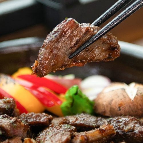 육육마켓 한돈 뼈없는 양념갈비 300g (1개)_이미지