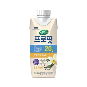 매일유업 셀렉스 프로핏 밀크 바닐라 250ml (9개)