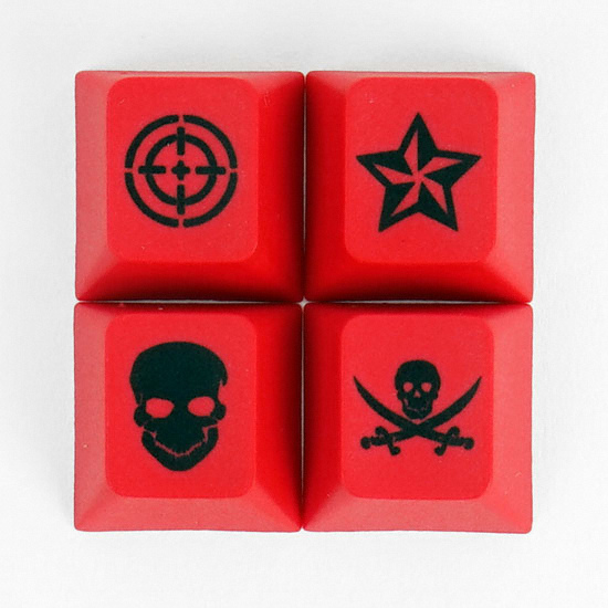 REDSKULL 승화 포인트 키캡