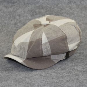 [불명] 베레모 봄여름 뉴타입 코튼린넨 헌팅캡 여름시즌 남자모자 캐주얼 유행패션 화가모자 팔각모 빅사이즈 T03-XXXXL초대형 6..
