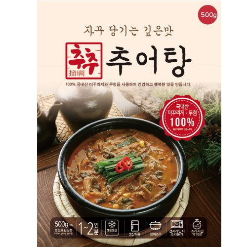 조방식품 추추 추어탕 500g이미지입니다. 누르면 해당 게시물로 새창이동합니다.