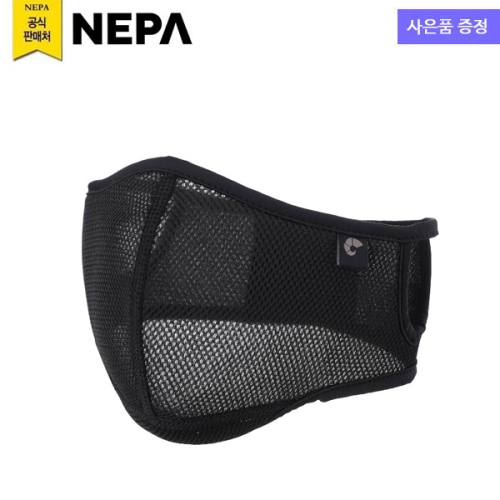 네파 메쉬소재 마스크 FREE 000 BLACK 199 1개_이미지