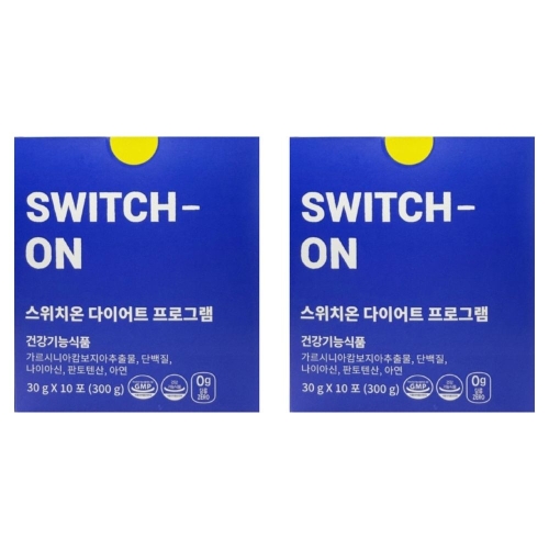 비오팜 스위치온 다이어트 프로그램 30g 10포 (2개)
