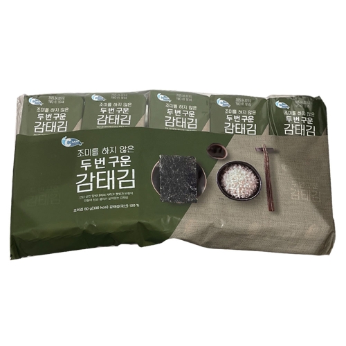 코스트코 C-WEED 두번구운 감태김 8g 10 예맛 감태 조미김_이미지