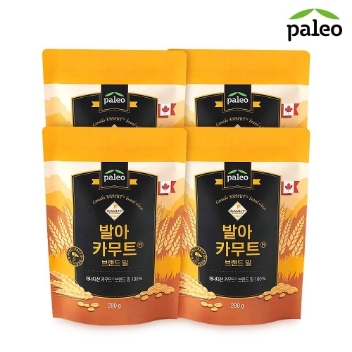 휴버트 팔레오 발아 카무트 브랜드밀 280g (4개)_이미지