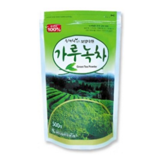 대한다업 보성다원 가루녹차 500g (1개)_이미지