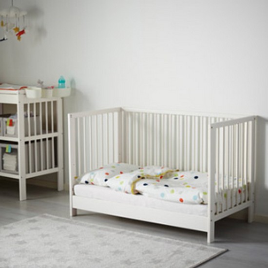 이케아 GULLIVER 유아침대 (비카견면매트)_이미지