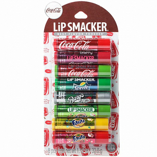 코카콜라 립밤 8종 세트