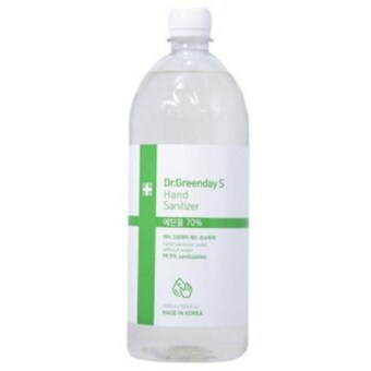 상원 닥터그린데이 <b>손</b><b>소독제</b> 리필용 1000ml