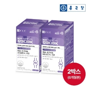 종근당건강 뼈건강 프로젝트365 칼마디아K 1100mg 180정 (2개)_이미지