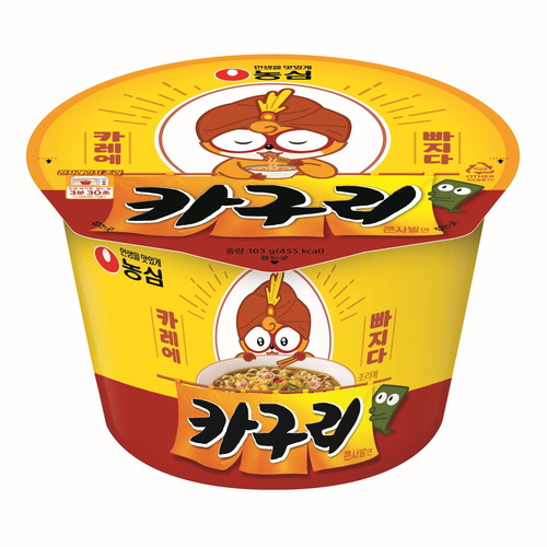 농심 카구리 큰사발면 103g이미지입니다. 누르면 해당 게시물로 새창이동합니다.