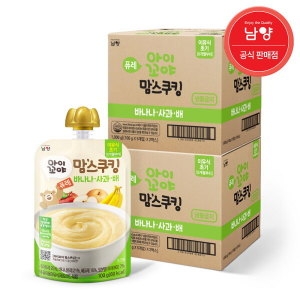 남양유업 맘스쿠킹 바나나 사과 배 100g (20개)_이미지