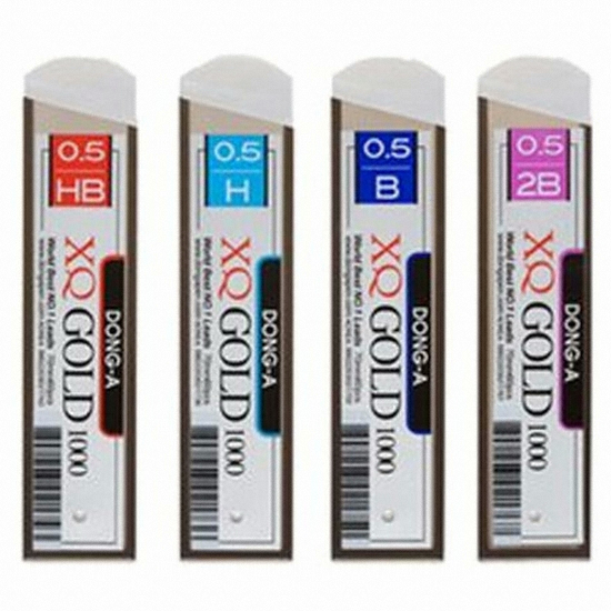 동아 XQ 골드 1000 샤프심 0.5mm (3개)_이미지
