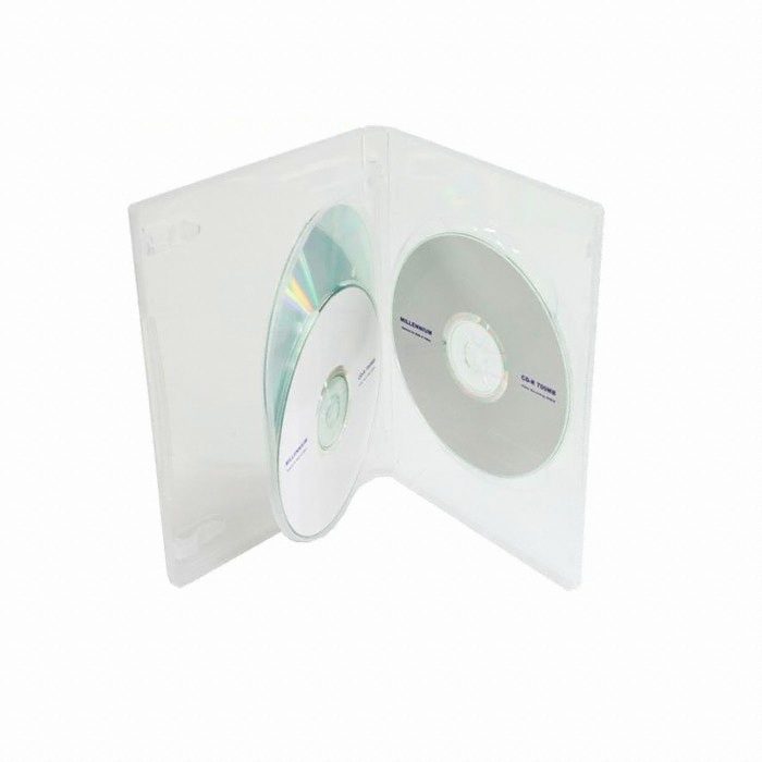 Millennium DVD 투명 3P 케이스 200장