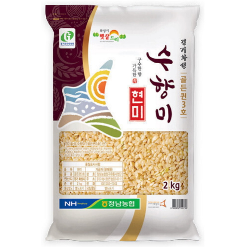 햇살드리 2026 햅쌀 수향미 현미 2kg (1개)_이미지