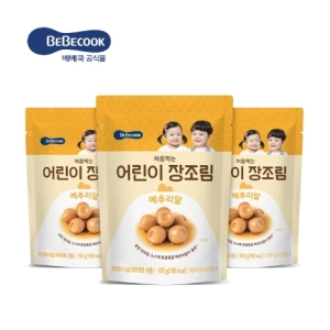 처음먹는 어린이 장조림 메추리알 100g