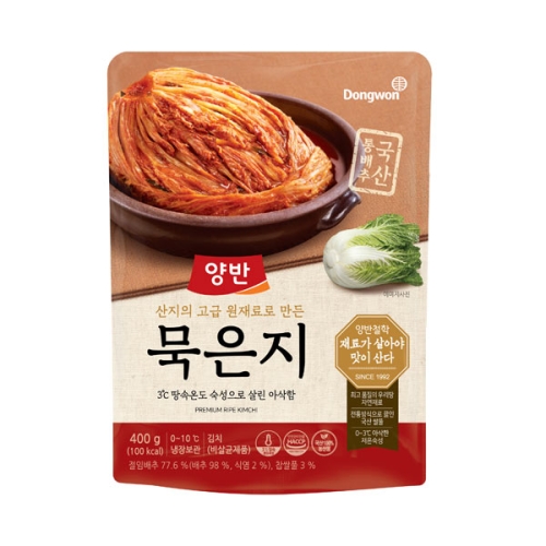 양반 묵은지 400g