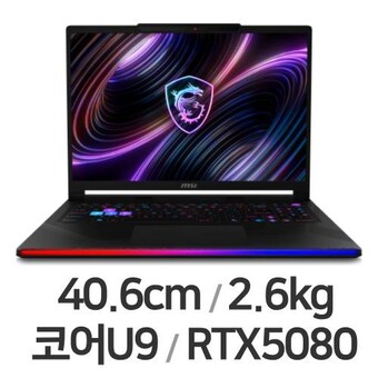 MSI 레이더 16 Max HX B2WI-U9+ QHD+ OLED W11