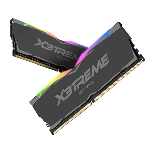 OCPC DDR4-3200 CL16 X3TREME RGB BLACK 패키지 (32GB(16Gx2))_이미지