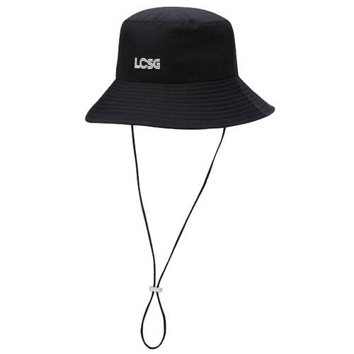 르꼬끄골프 테이프 포인트 버킷햇 GQ321MCP81_BLCK_이미지