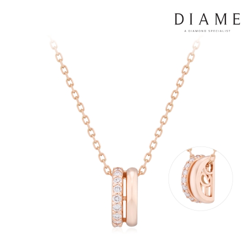 ���̾ƹ� ���� 18K��� ���׷ο� ���̾Ƹ�� ����� FGDN1281WLAB