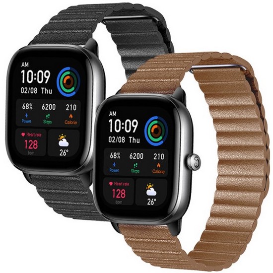 어메이즈핏 GTS4 MINI 레더루프 자석 밴드