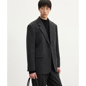 TNGT Pin-stripe Wool Single Jacket Grey TNJA5F201G2_이미지