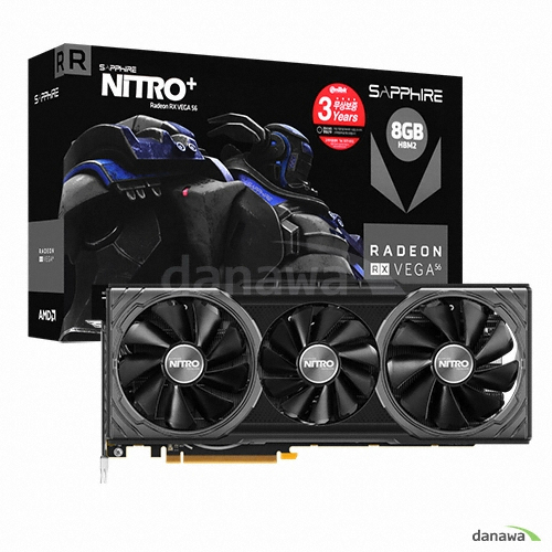 SAPPHIRE 라데온 RX Vega 56 NITRO+ HBM2 8GB Turbine-X_이미지
