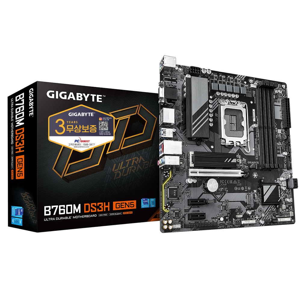 GIGABYTE B760M DS3H GEN5 피씨디렉트
